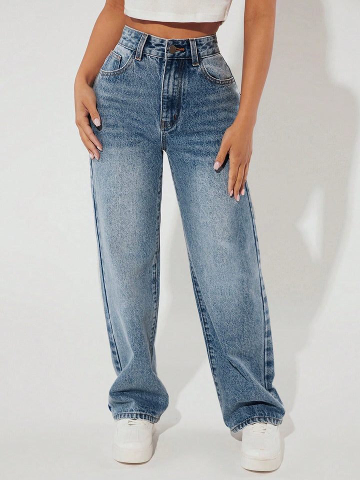 Jeans SHEIN, albastru