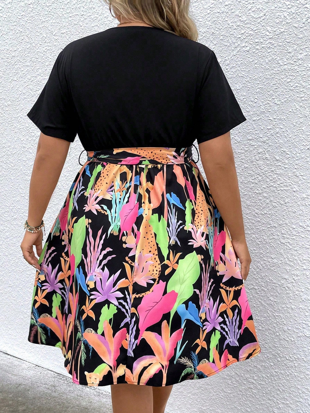 SHEIN mini ruha, mix színek