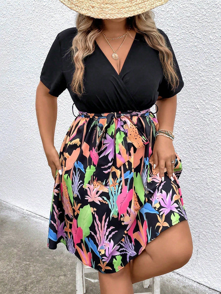 SHEIN mini ruha, mix színek