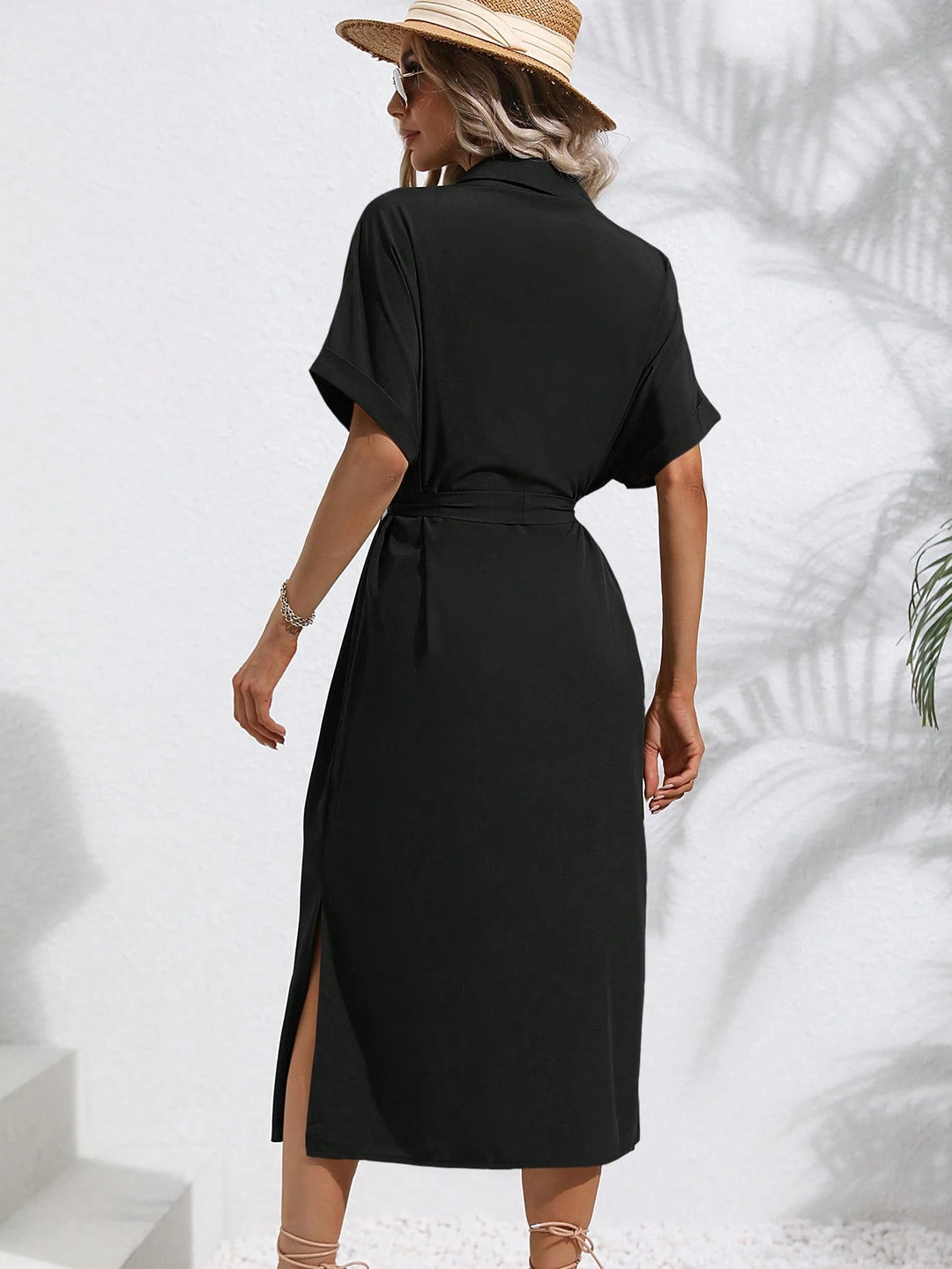 Rochie midi SHEIN, negru