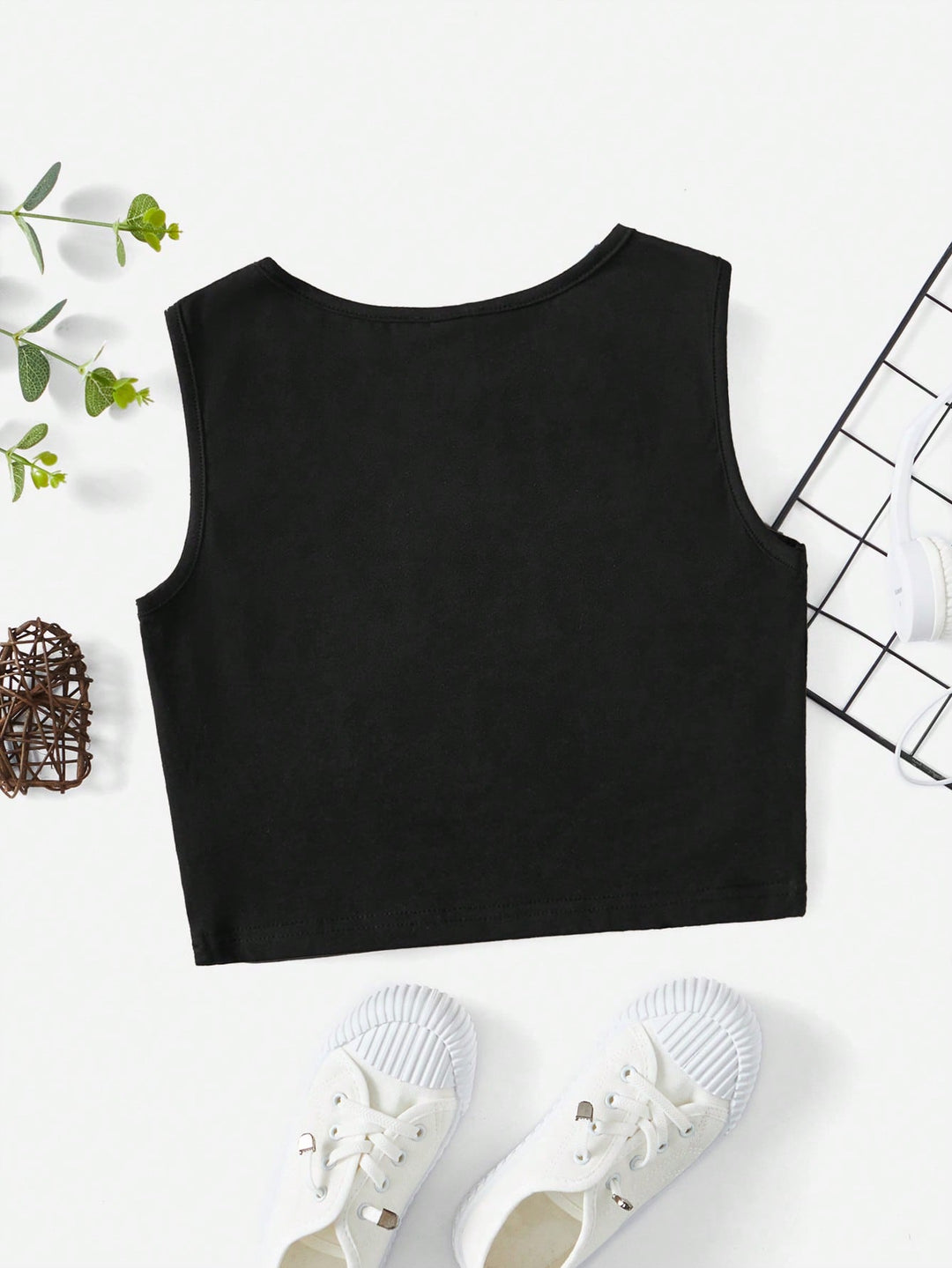 Top SHEIN, negru