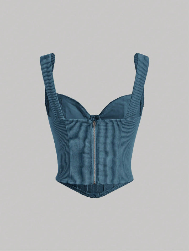 Top SHEIN, albastru