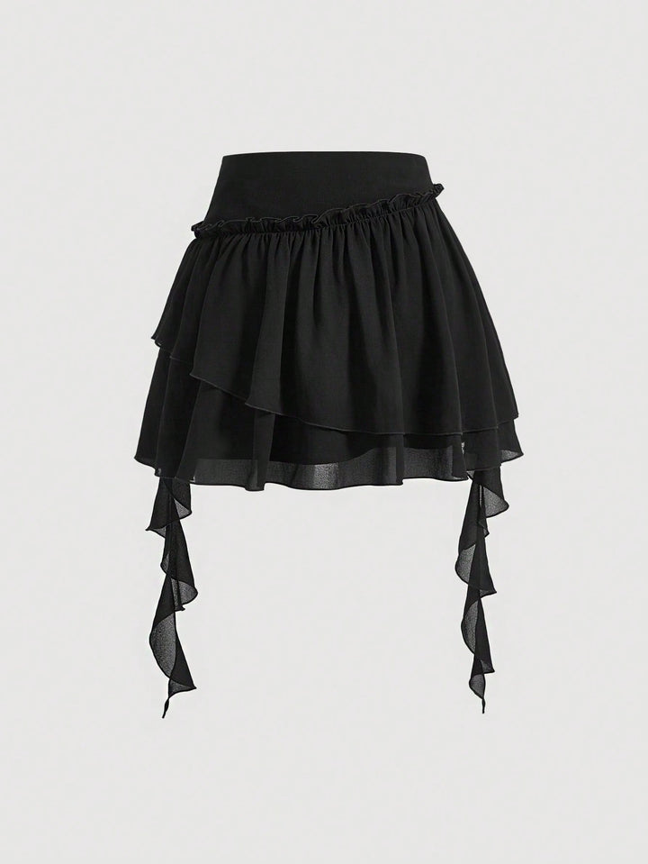 Fustă mini SHEIN, negru