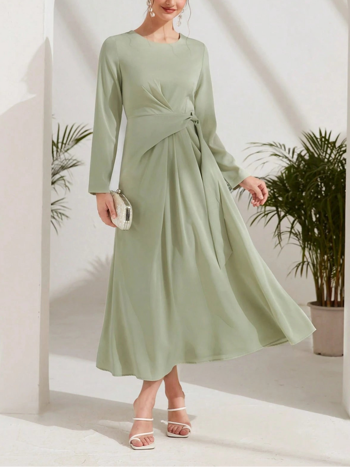 Rochie maxi SHEIN, verde