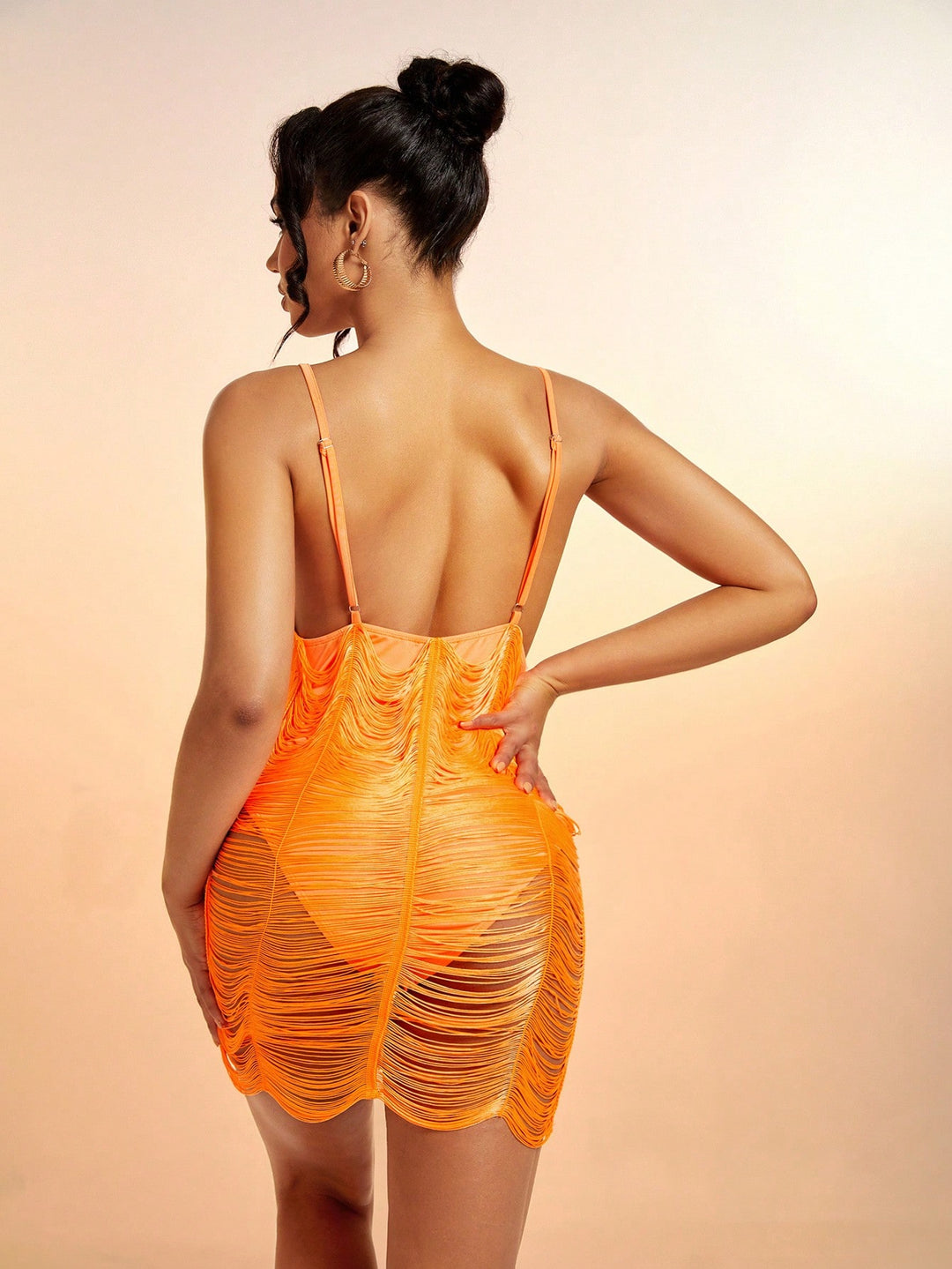 SHEIN miniruha, narancssárga