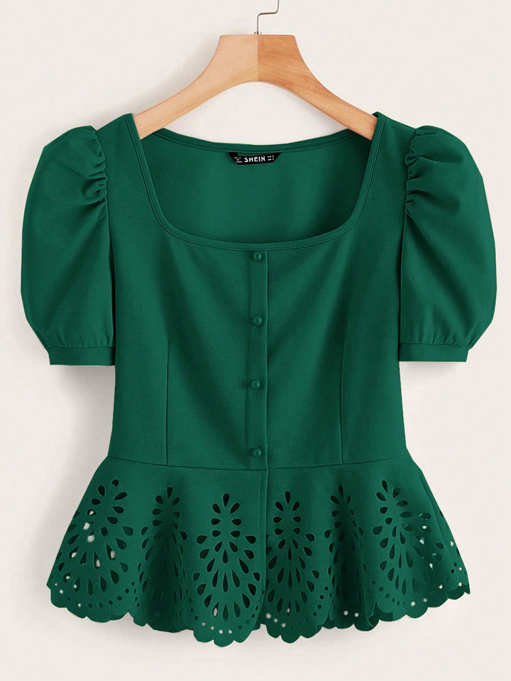 Top SHEIN, verde