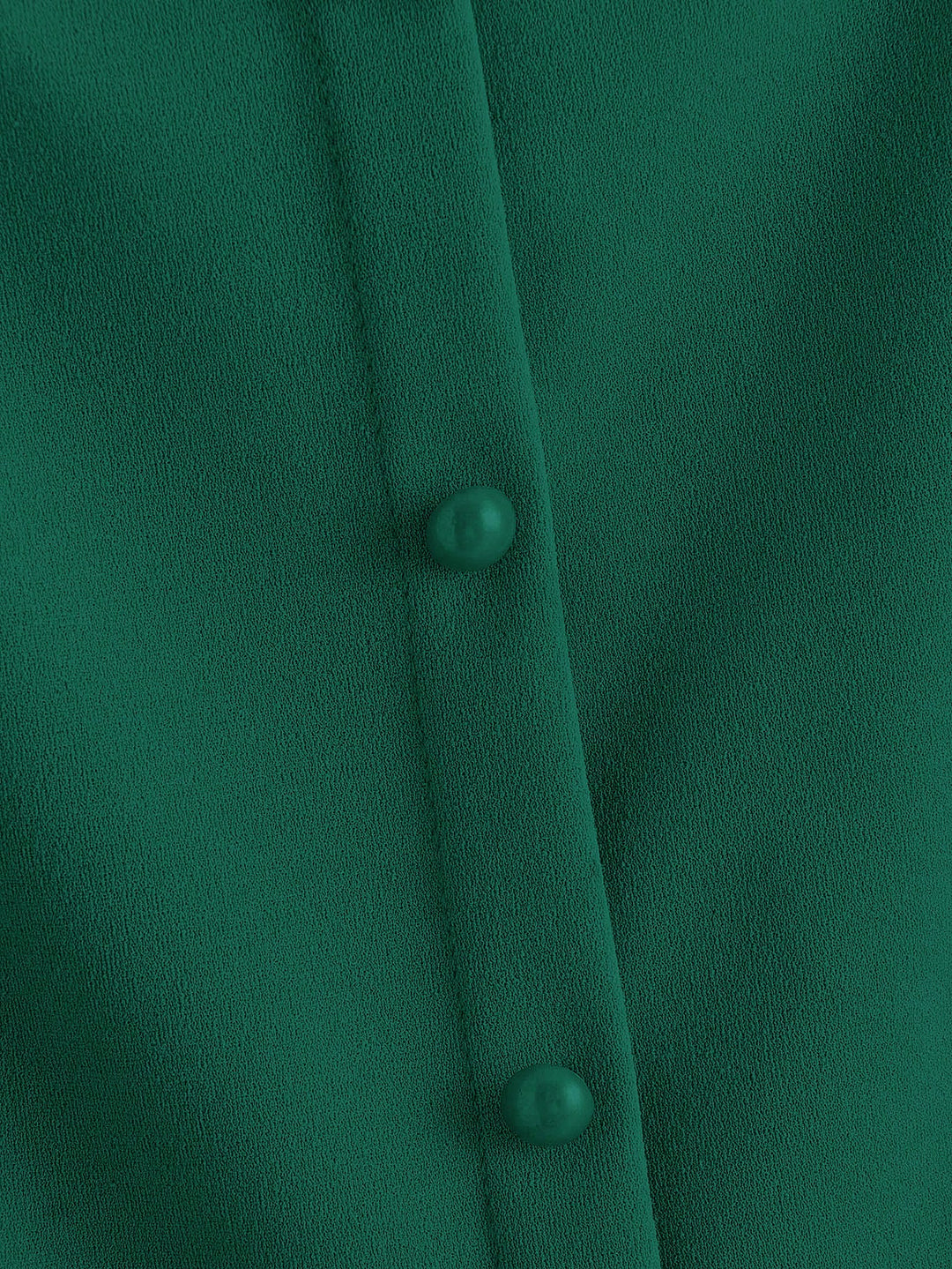 Bluza peplum SHEIN, verde