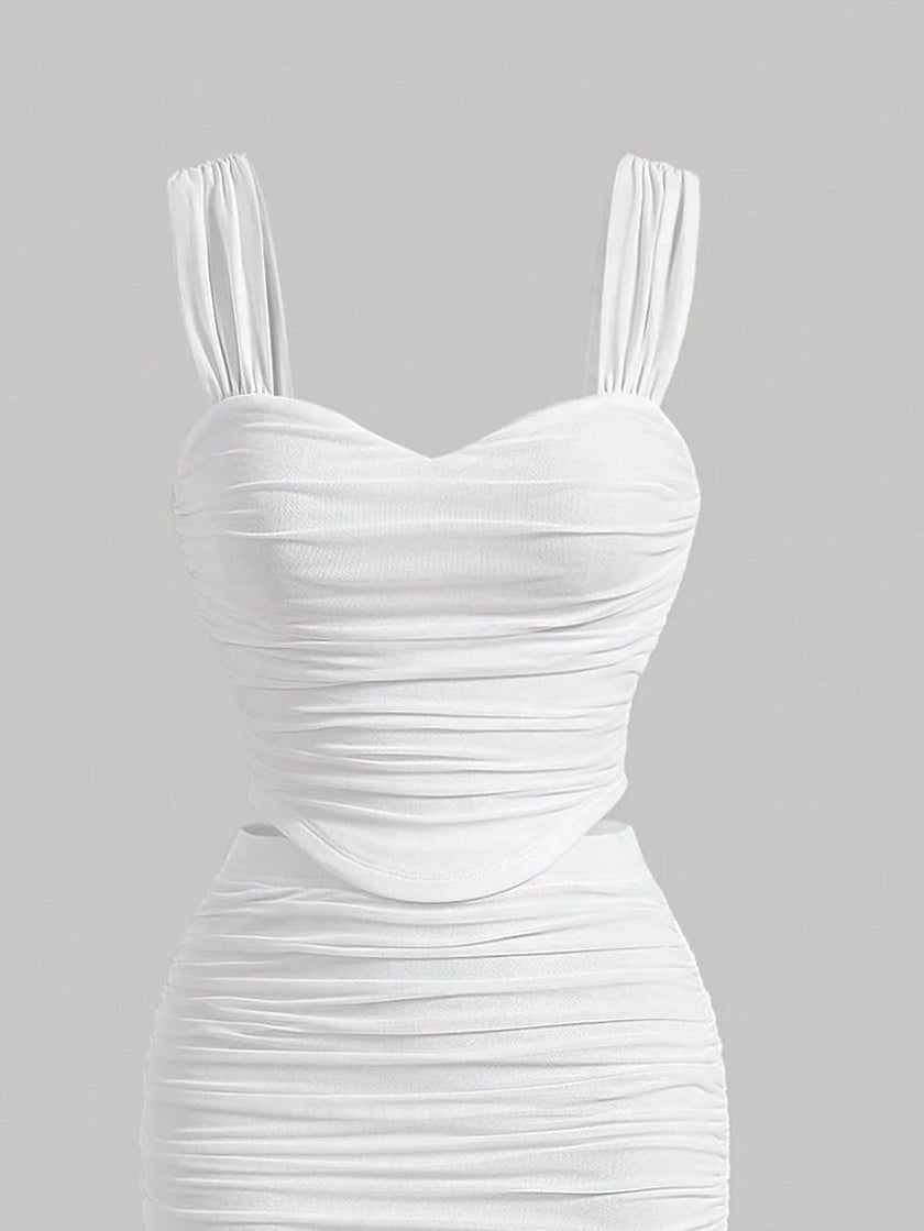 Top SHEIN, fehér
