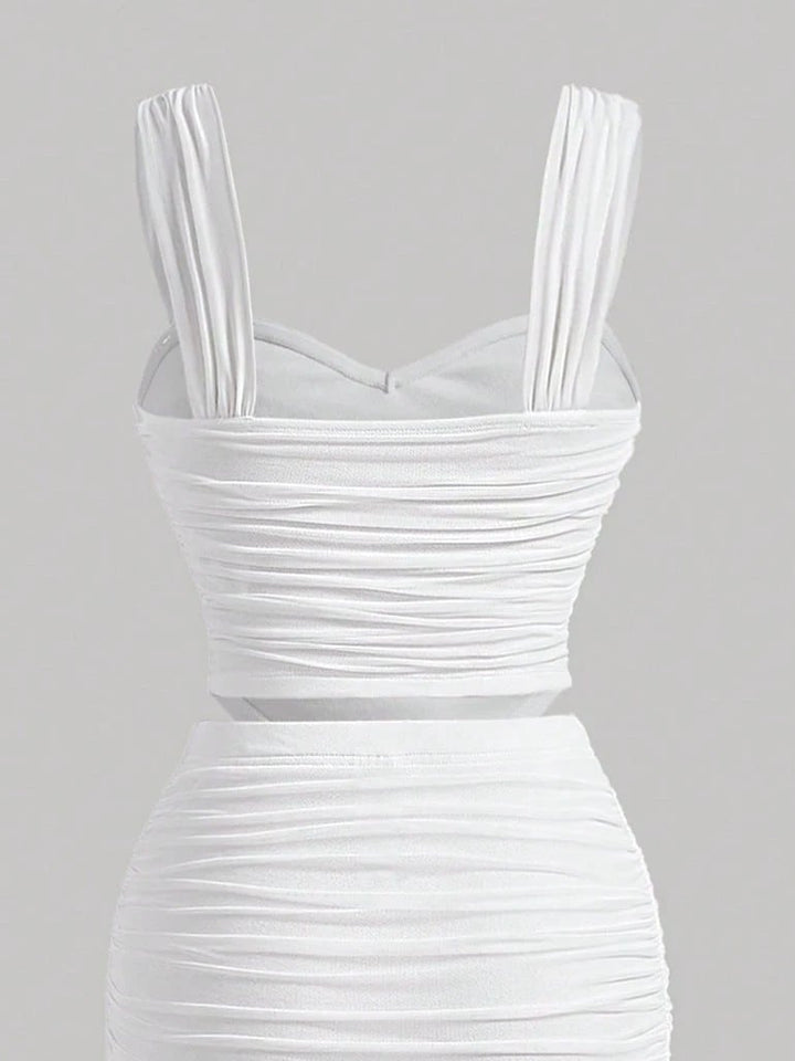 Top SHEIN, fehér