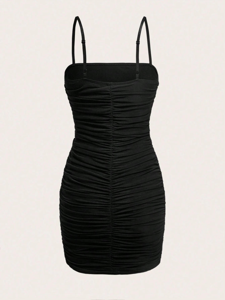 SHEIN mini ruha, fekete