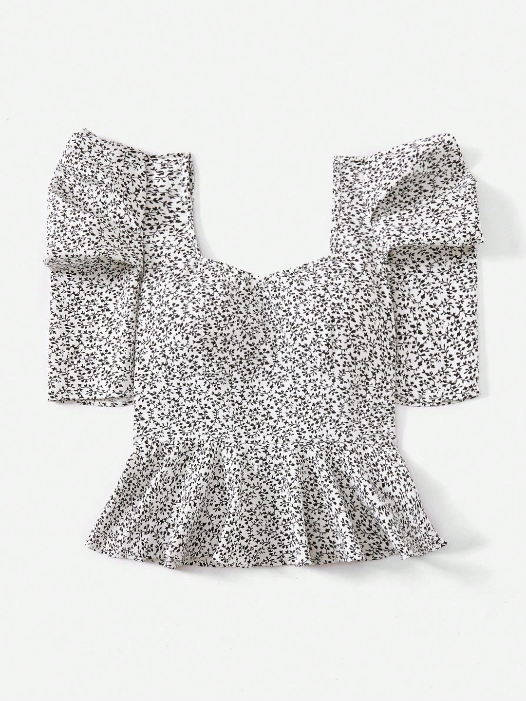 Top SHEIN, alb