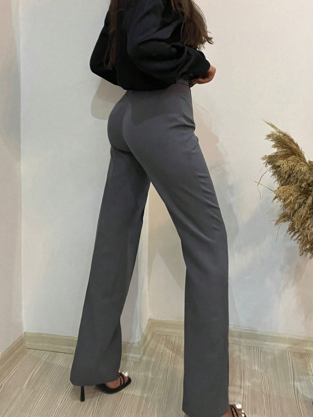 Pantaloni SHEIN, gri
