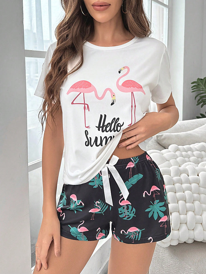 Compleu pijamale SHEIN, mix culori
