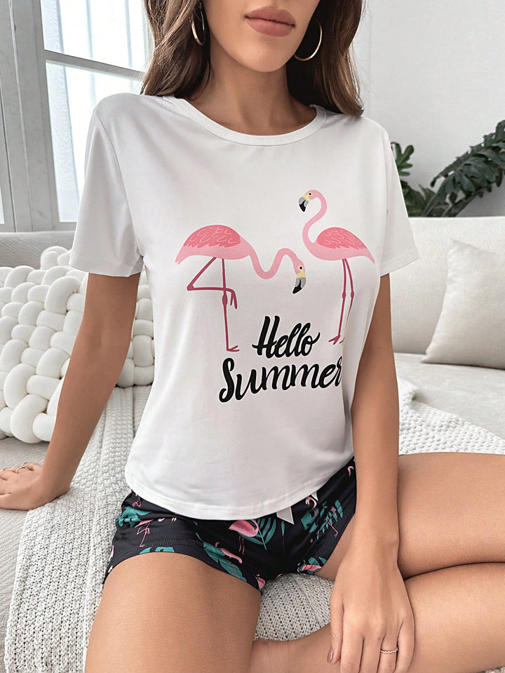 Compleu pijamale SHEIN, mix culori