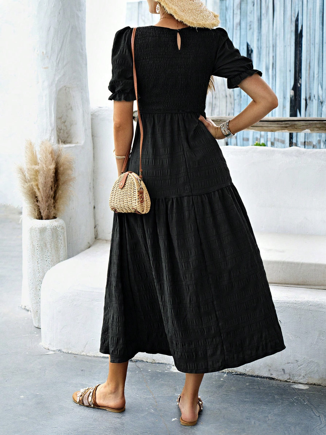 Rochie maxi SHEIN, negru