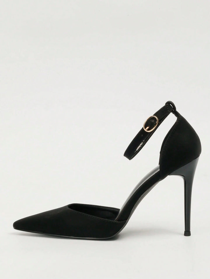Pantofi cu toc SHEIN, negru