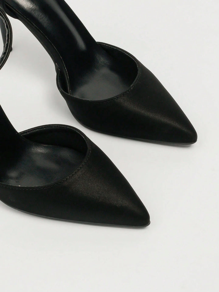 Pantofi cu toc SHEIN, negru