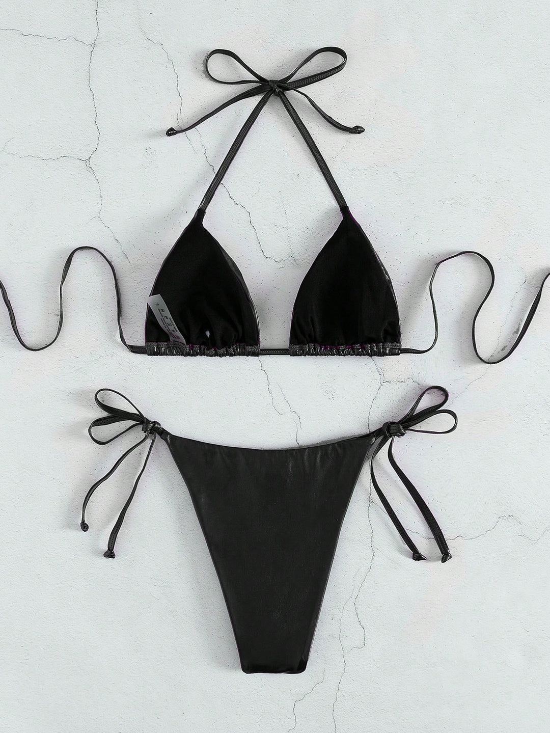 Set bikini SHEIN, negru