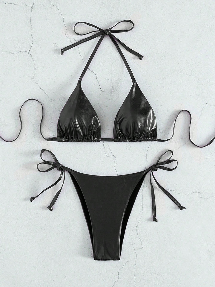 Set bikini SHEIN, negru