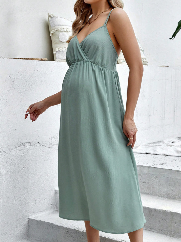 Rochie maxi SHEIN, verde