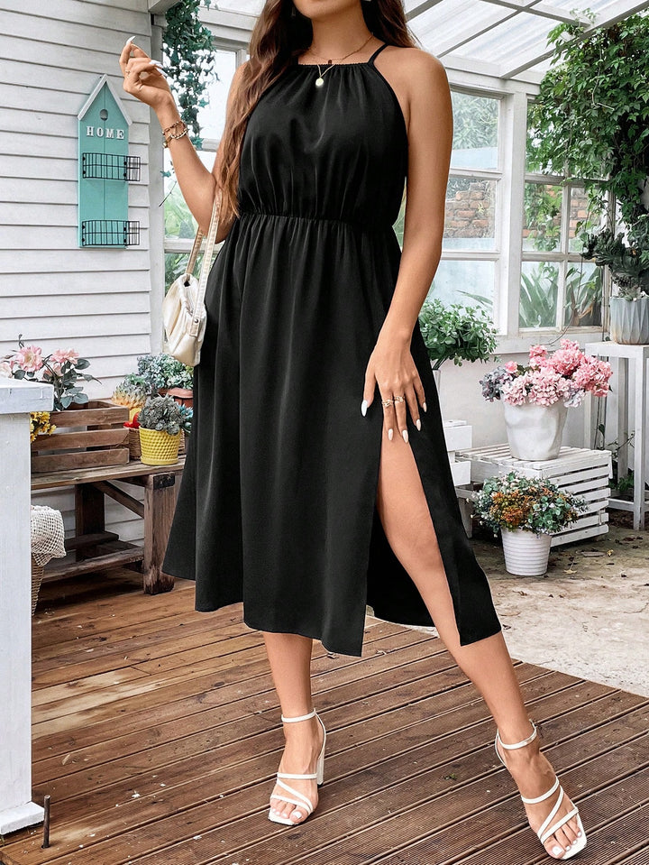 Rochie maxi SHEIN, negru