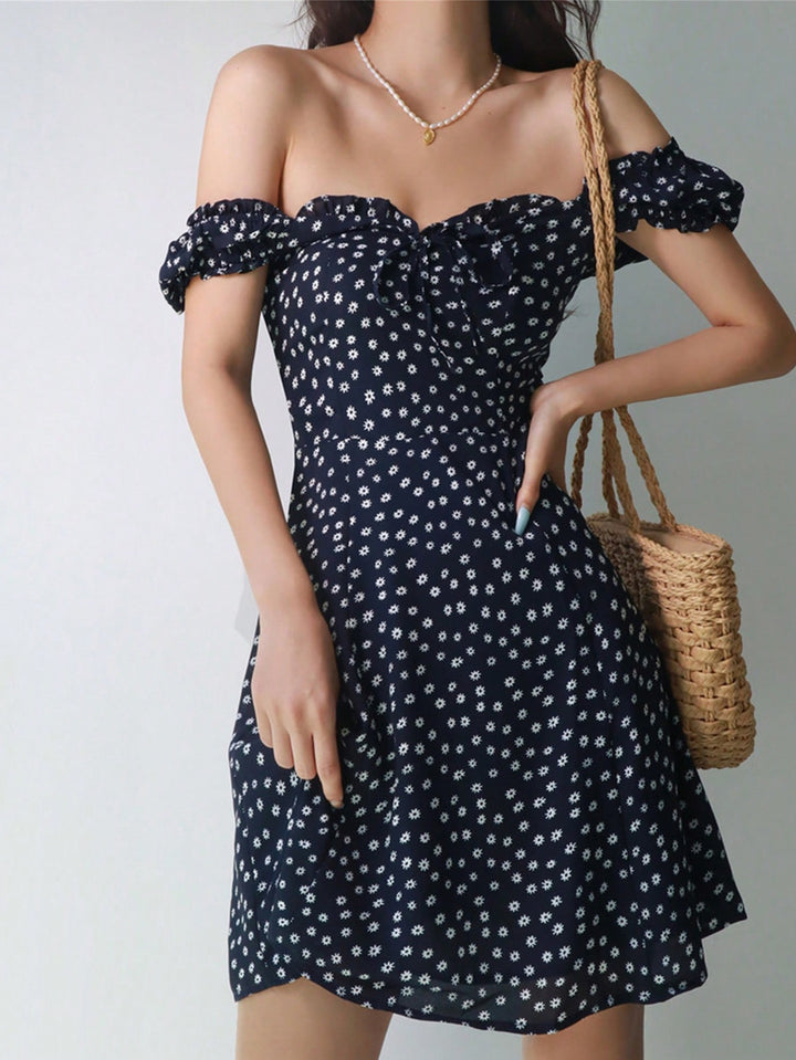 Rochie scurtă SHEIN, albastru