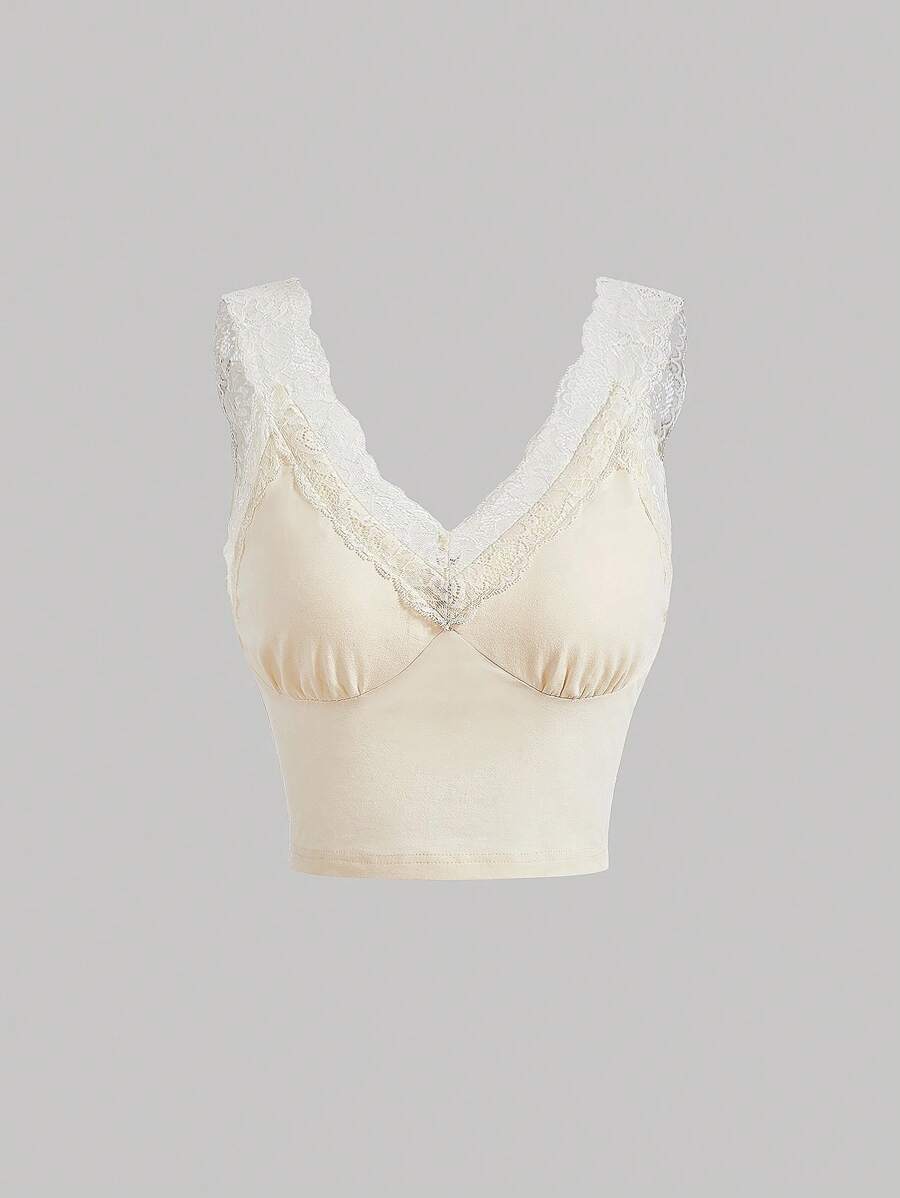 Top SHEIN, crem