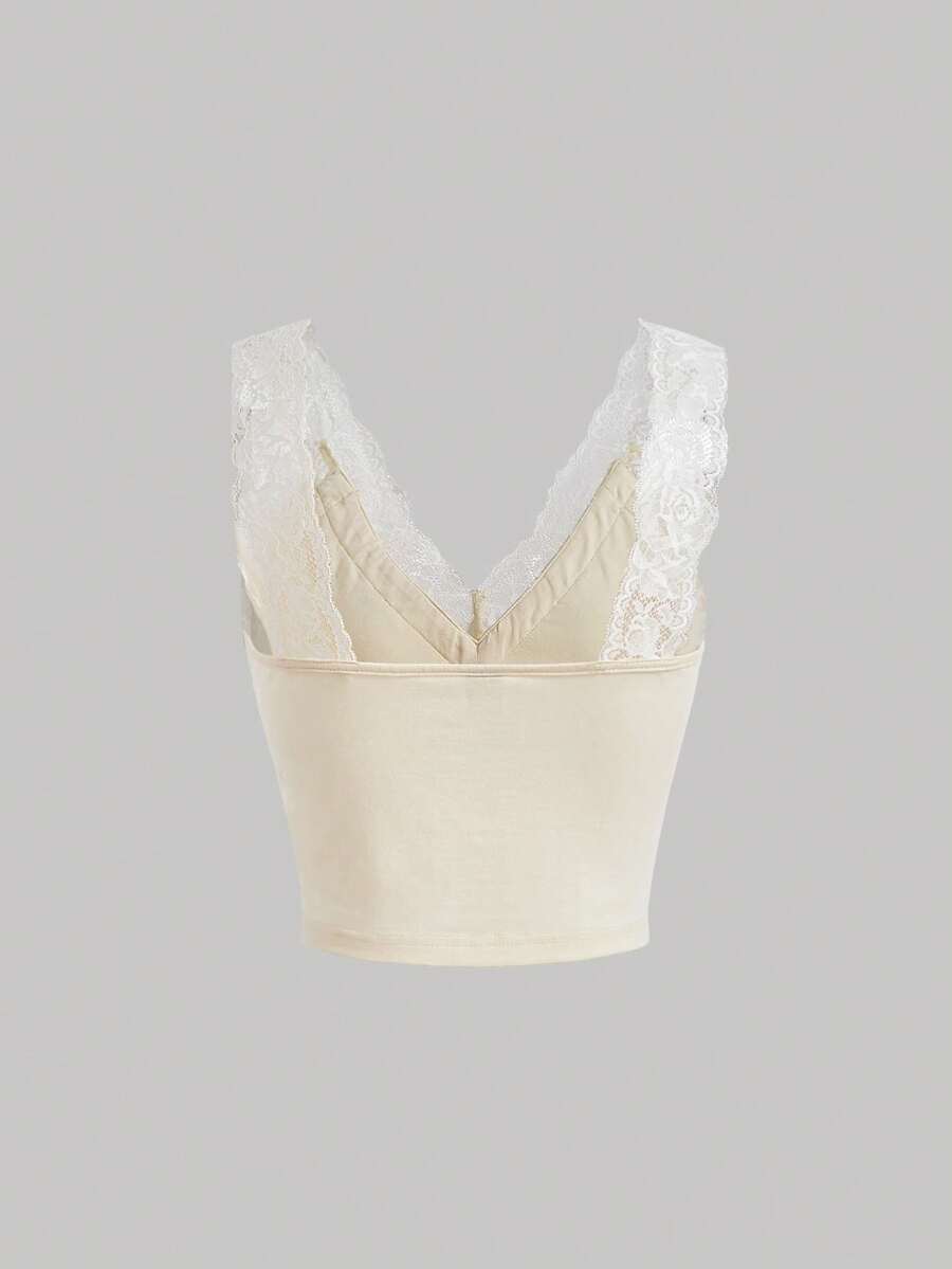 Top SHEIN, crem