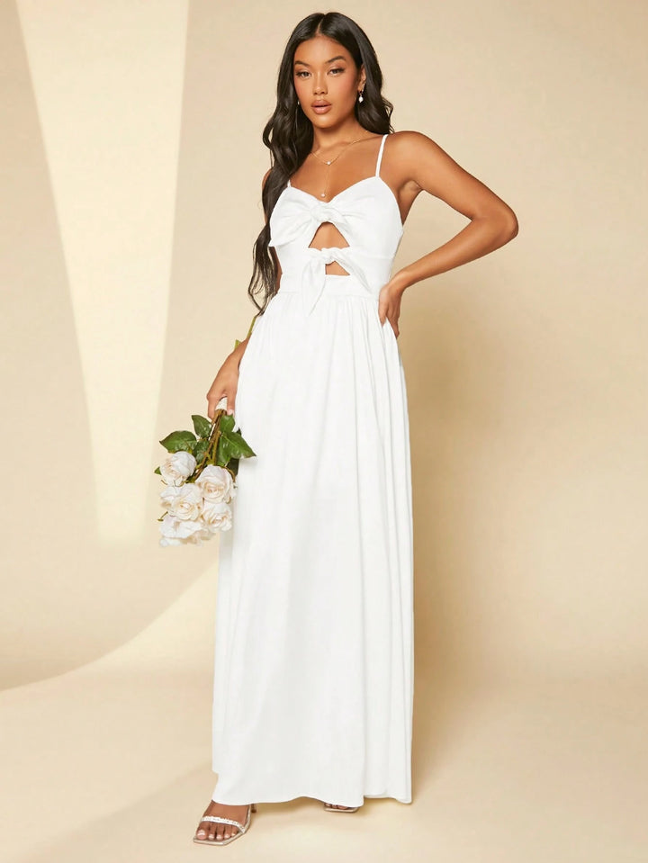Rochie de ocazie si bridal SHEIN, alb