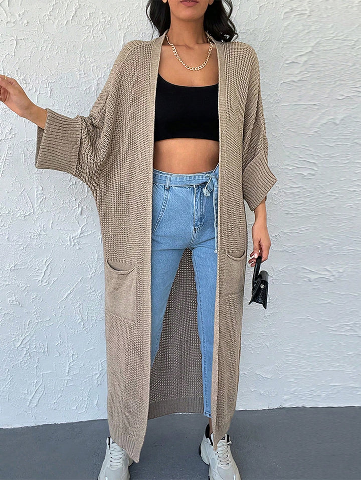 Cardigan SHEIN, maro