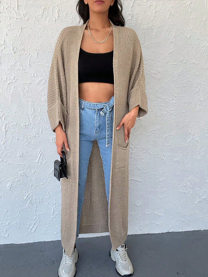 Cardigan SHEIN, maro