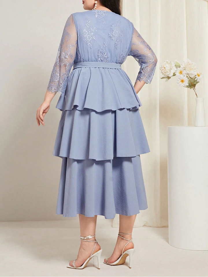 Rochie midi SHEIN, albastru