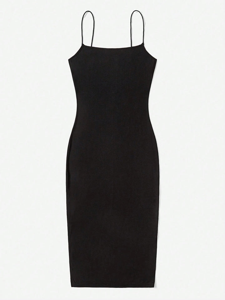 Rochie midi SHEIN, negru