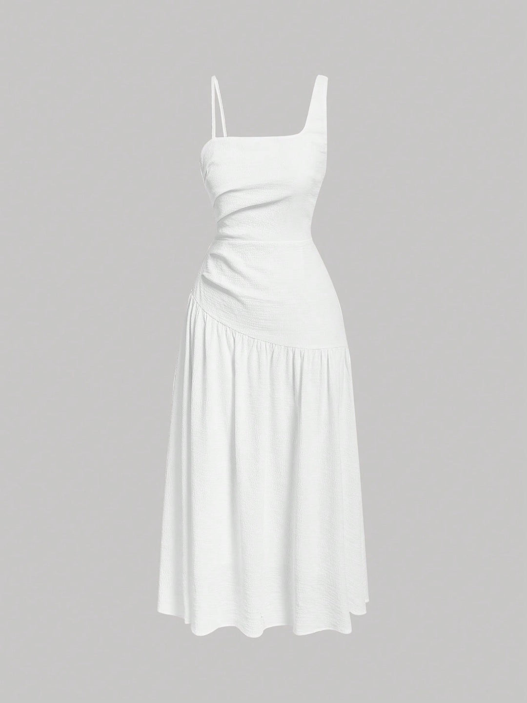 Rochie midi SHEIN, alb