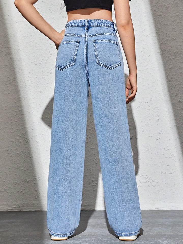 Jeans SHEIN, albastru