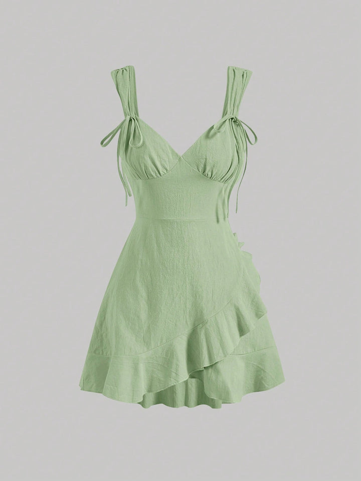 Rochie mini SHEIN, verde
