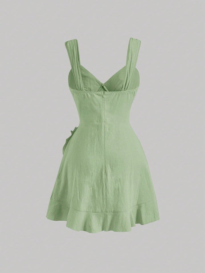 Rochie mini SHEIN, verde