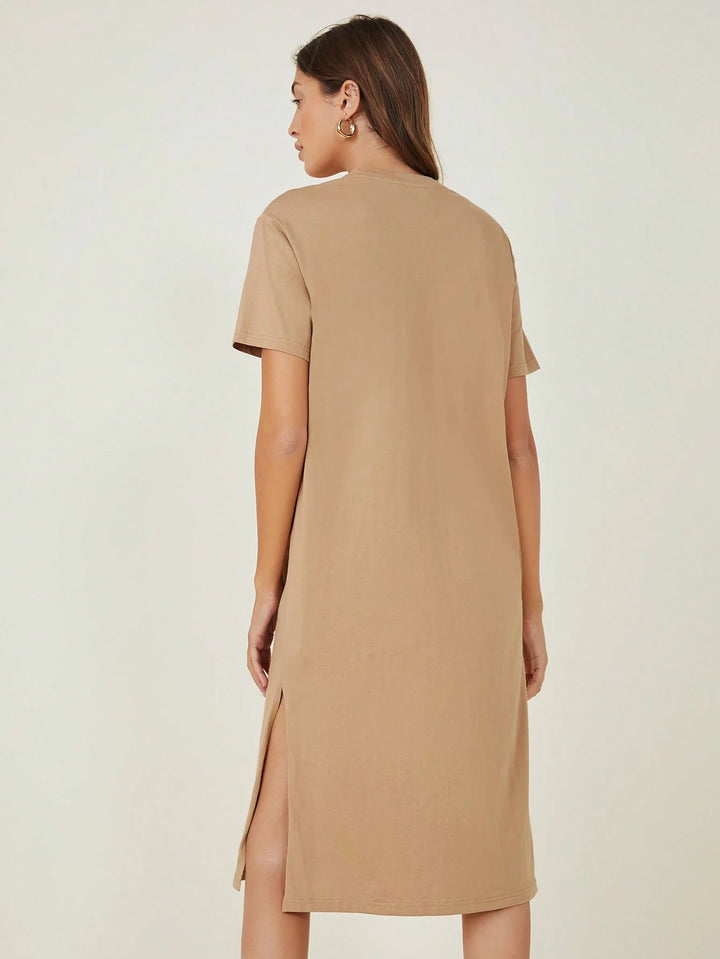 Rochie mini SHEIN, bej