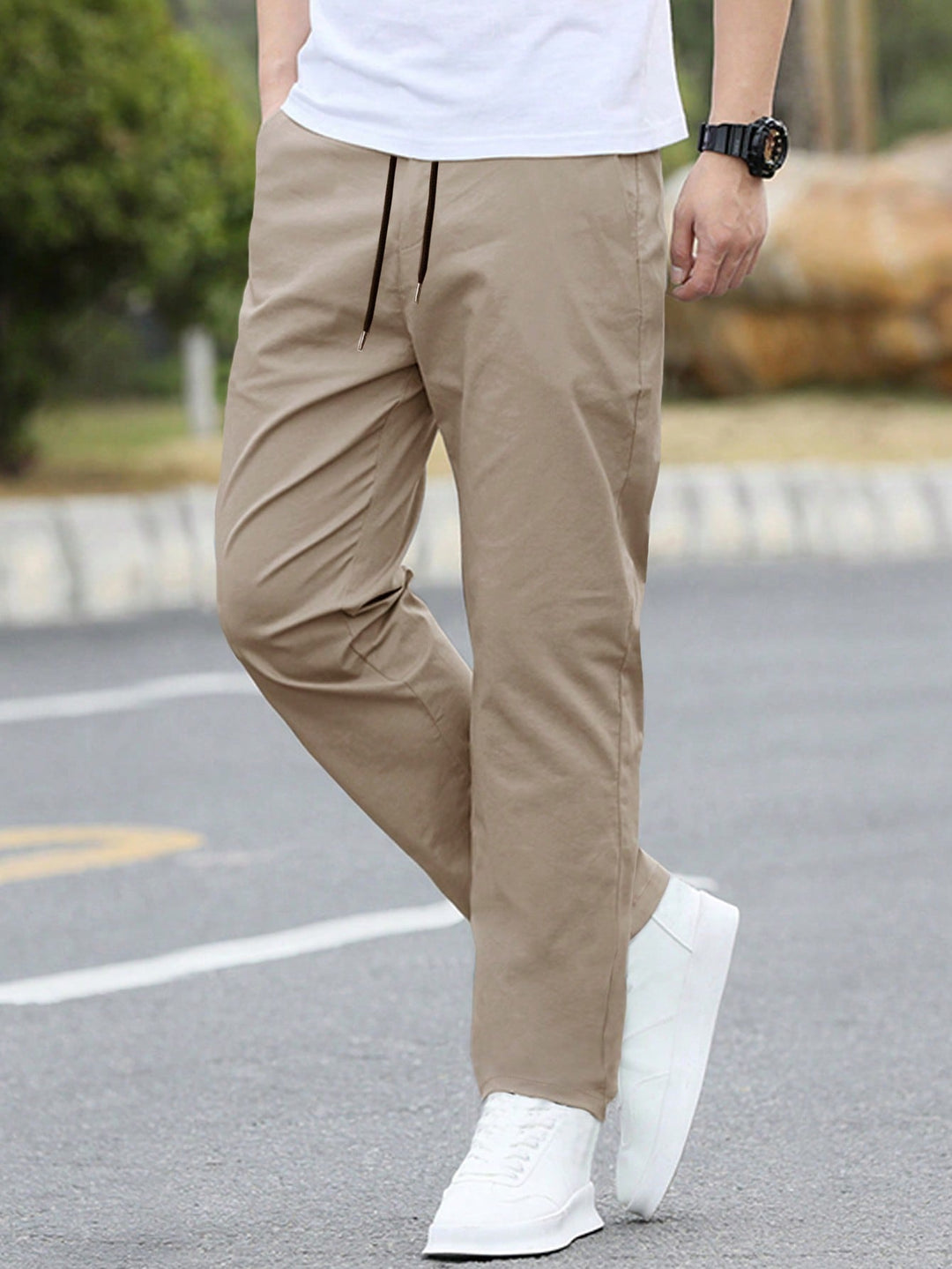 SHEIN nadrág, khaki
