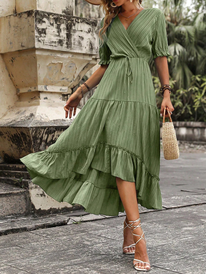 Rochie midi SHEIN, verde