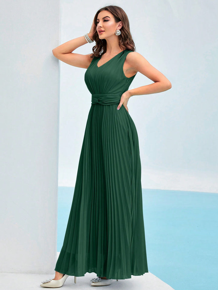 Rochie maxi SHEIN, verde
