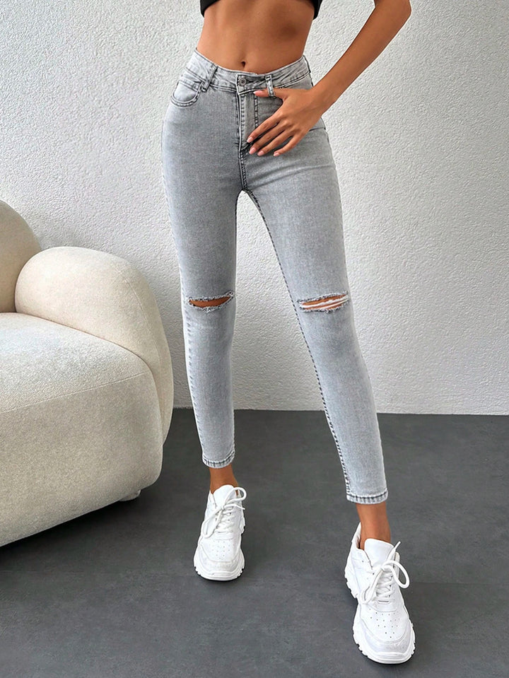 Jeans SHEIN, gri