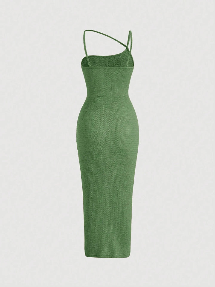 Rochie midi SHEIN, verde
