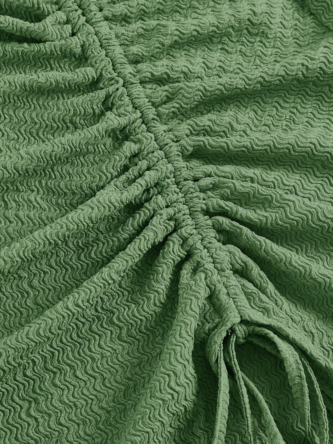 Rochie midi SHEIN, verde