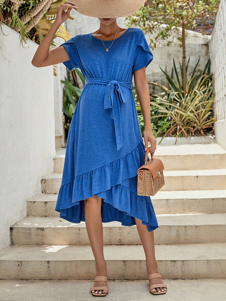 Rochie midi SHEIN, albastru