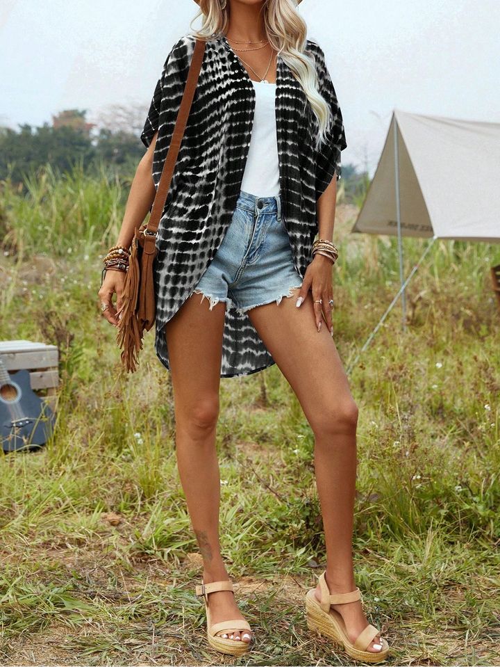 Cardigan Shein, mix culori