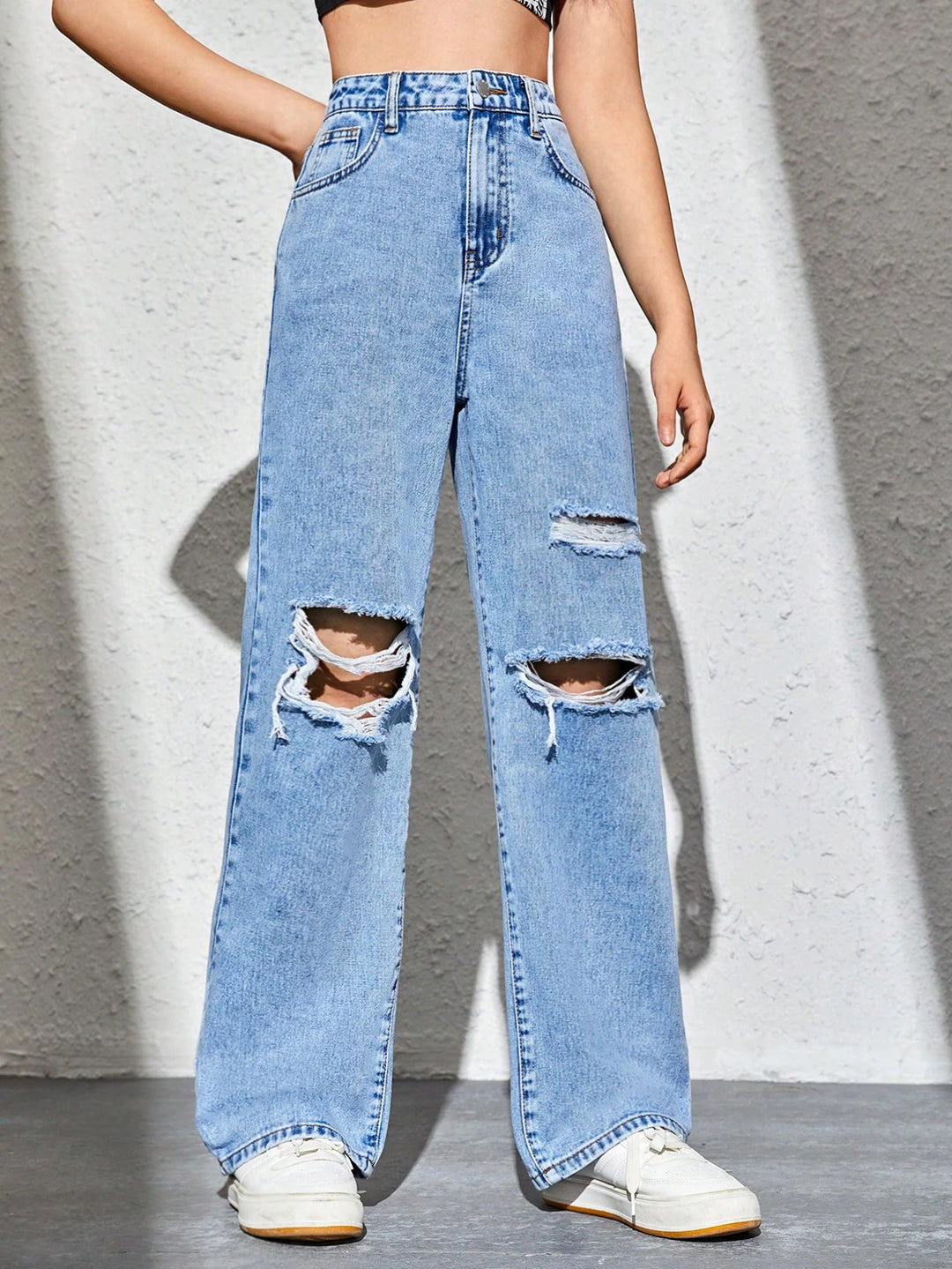 Jeans SHEIN, albastru