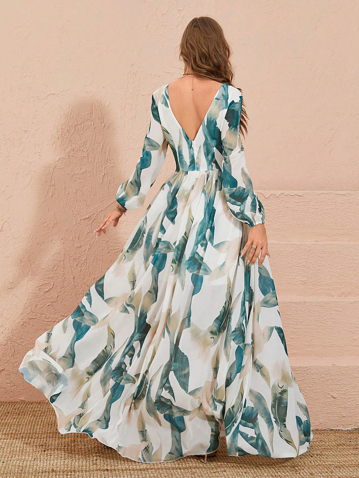 Rochie maxi SHEIN, mix culori
