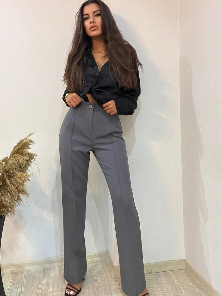 Pantaloni SHEIN, gri
