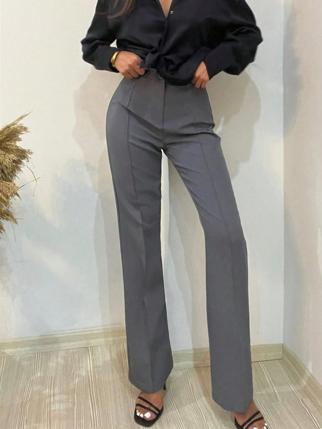 Pantaloni SHEIN, gri
